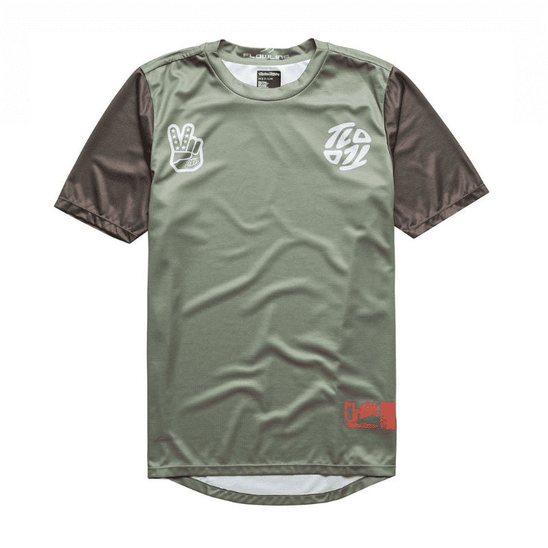 Sweter Troy Lee Design Flowline SS Jersey z odwróconymi krawędziami