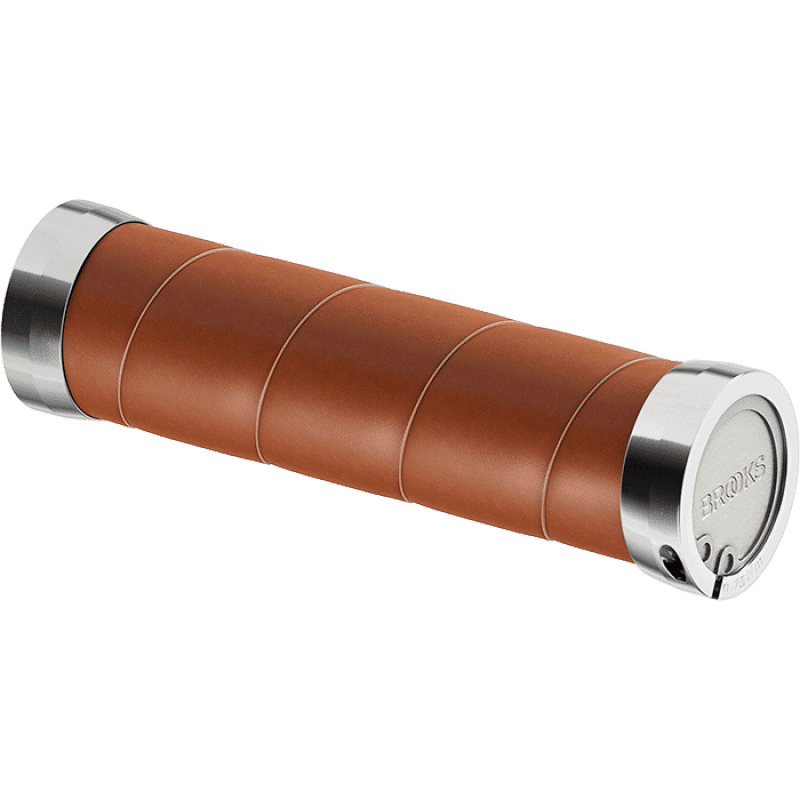 BROOKS SLENDER LEATHER 130/130 GRIPS