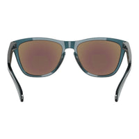 OCCHIALI OAKLEY FROGSKINS CRYSTAL BLACK PRIZM SAPPHIRE POLARIZED OO9013-F655