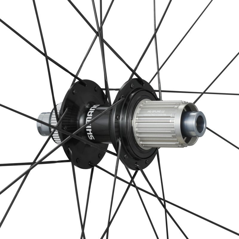 RUOTA POSTERIORE SHIMANO GRX WH-RX880-TL-R12-700C 12V CENTER LOCK