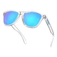 OCCHIALI OAKLEY FROGSKINS CRYSTAL CLEAR PRIZM SAPPHIRE OO9013-D055