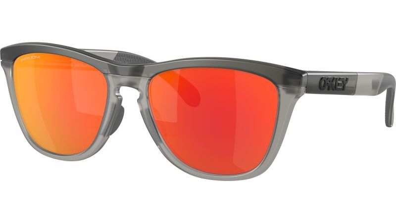 OCCHIALI OAKLEY FROGSKINS RANGE LENTE PRIZM RUBY MATTE GREY SMOKE