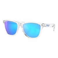 OCCHIALI OAKLEY FROGSKINS CRYSTAL CLEAR PRIZM SAPPHIRE OO9013-D055