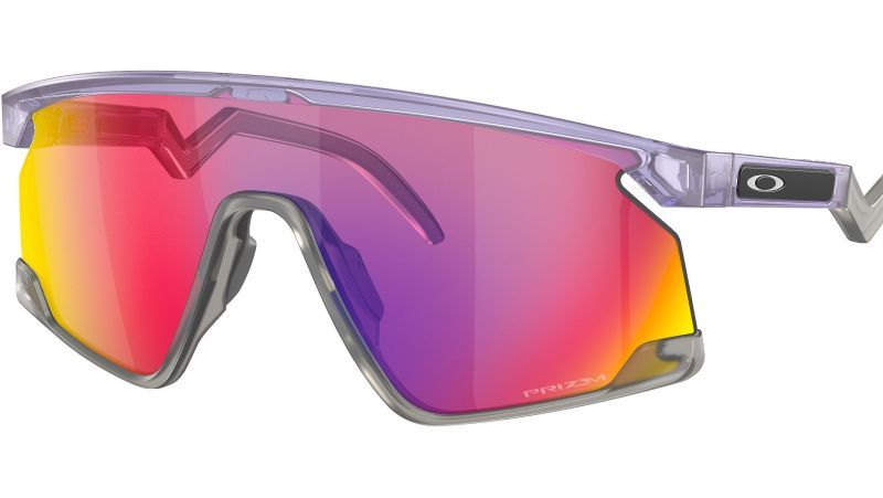 OKULARY OAKLEY BXTR TRANSLUCENT LILAC Z SOCZEWKAMI PRIZM ROAD OO9280-8949