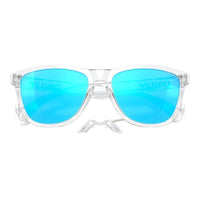 OCCHIALI OAKLEY FROGSKINS CRYSTAL CLEAR PRIZM SAPPHIRE OO9013-D055