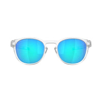 OCCHIALI OAKLEY LATCH MATTE TRASPARENT PRIZM SAPPHIRE POLARIZED OO9265-6553