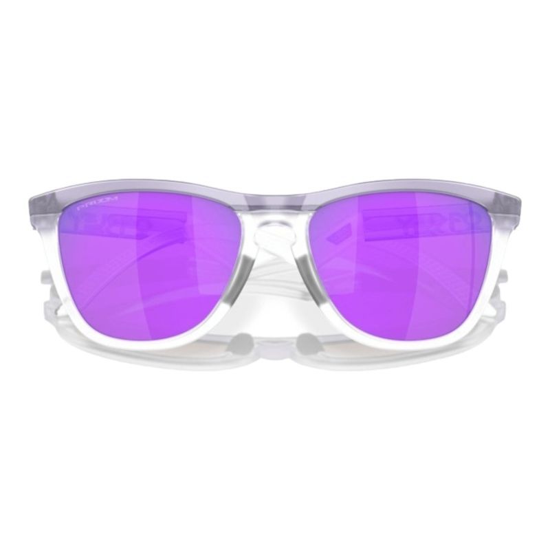 OCCHIALI OAKLEY FROGSKINS HYBRID MATTE LILAC TRANS PURPLE PRIZM OO9289-0155
