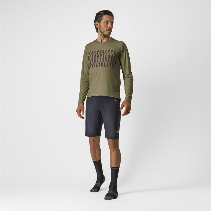 KOSZULKA Z DŁUGIM RĘKAWEM CASTELLI TRAIL TECH