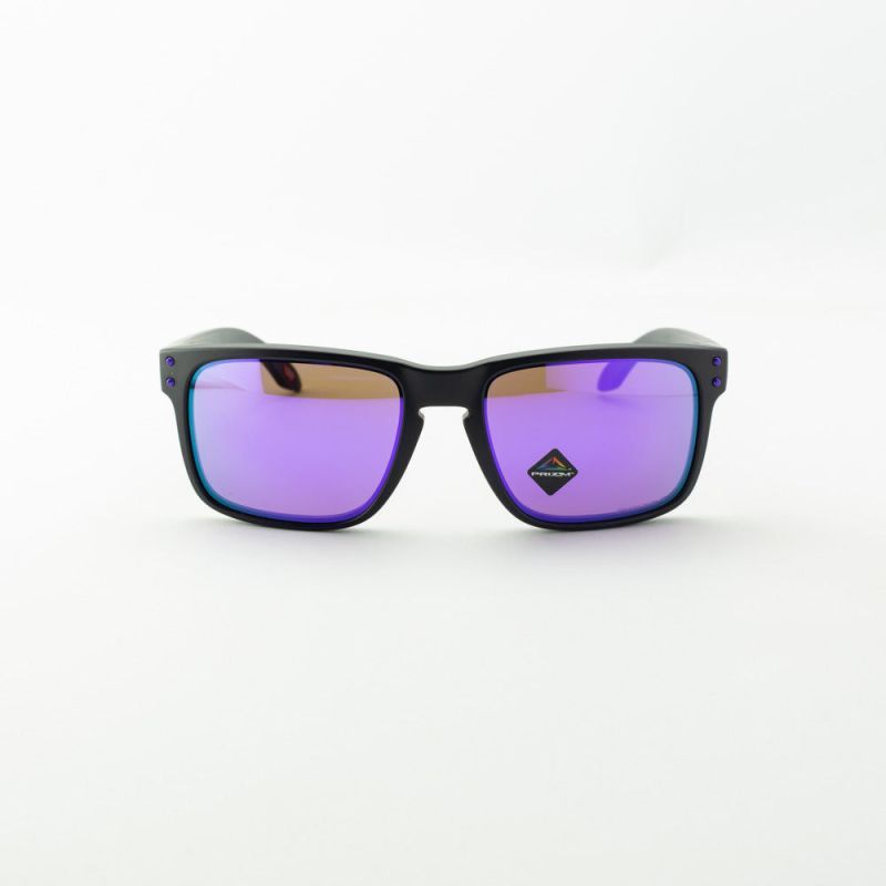 OCCHIALI OAKLEY HOLBROOK MATTE BLACK PRIZM VIOLET OO9102-K655