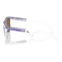 OCCHIALI OAKLEY FROGSKINS HYBRID MATTE LILAC TRANS PURPLE PRIZM OO9289-0155