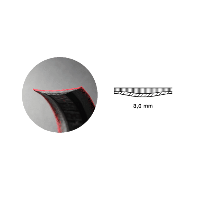 TAŚMA NA KIEROWNICĘ FIZIK TEMPO MICROTEX BONDCUSH SOFT 3,0 MM