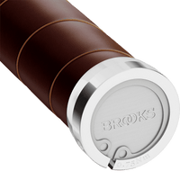 BROOKS SLENDER LEATHER 130/130 GRIPS