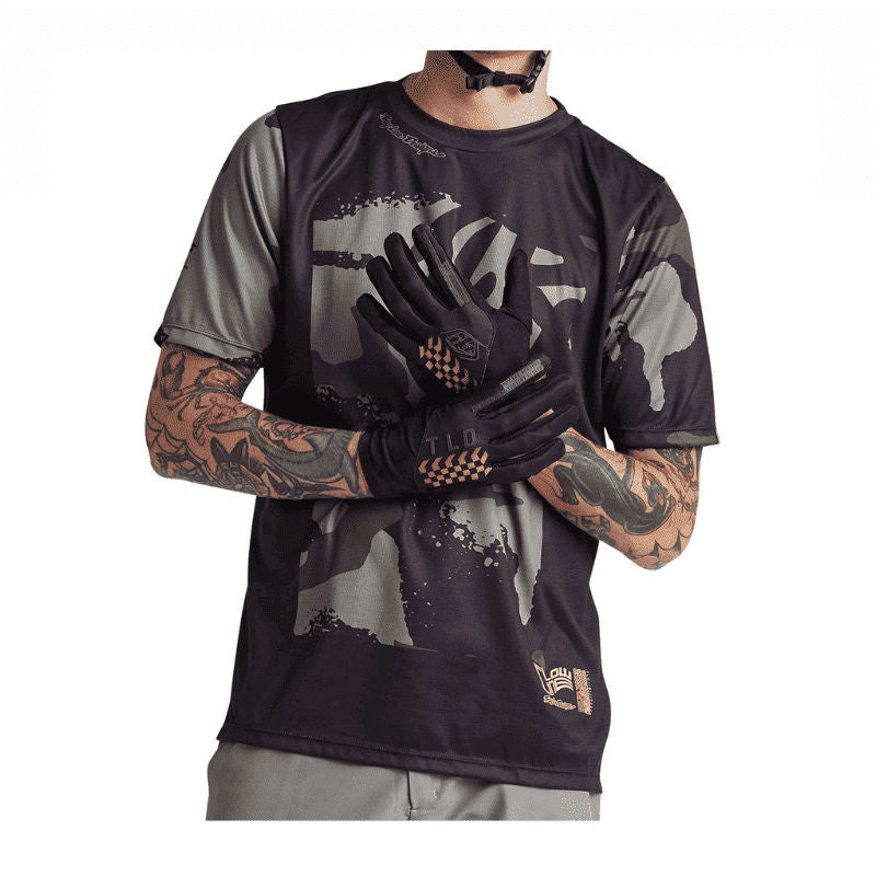 SWETER Z DRESU TROY LEE DESIGN FLOWLINE SS JERSEY CONFINED