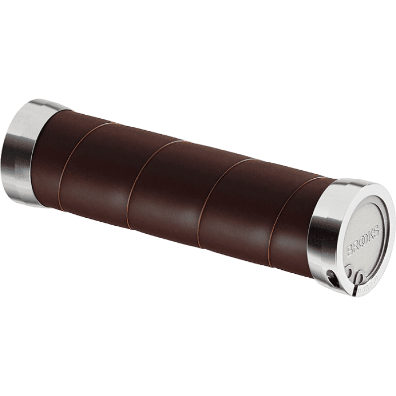 BROOKS SLENDER LEATHER 130/130 GRIPS