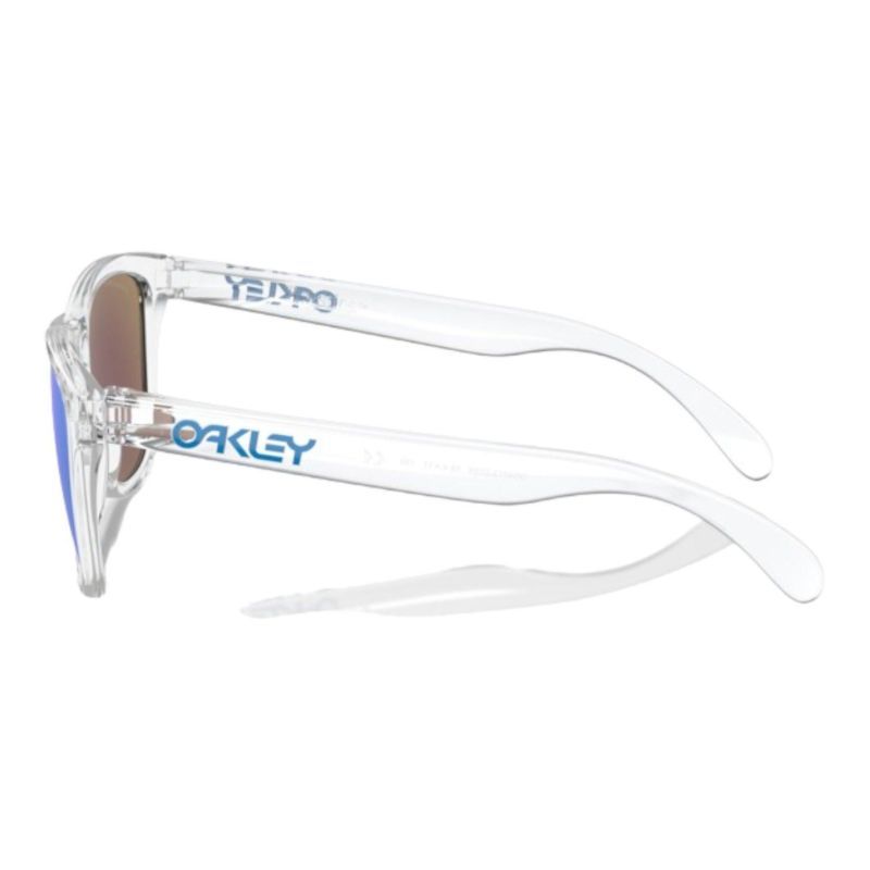 OCCHIALI OAKLEY FROGSKINS CRYSTAL CLEAR PRIZM SAPPHIRE OO9013-D055
