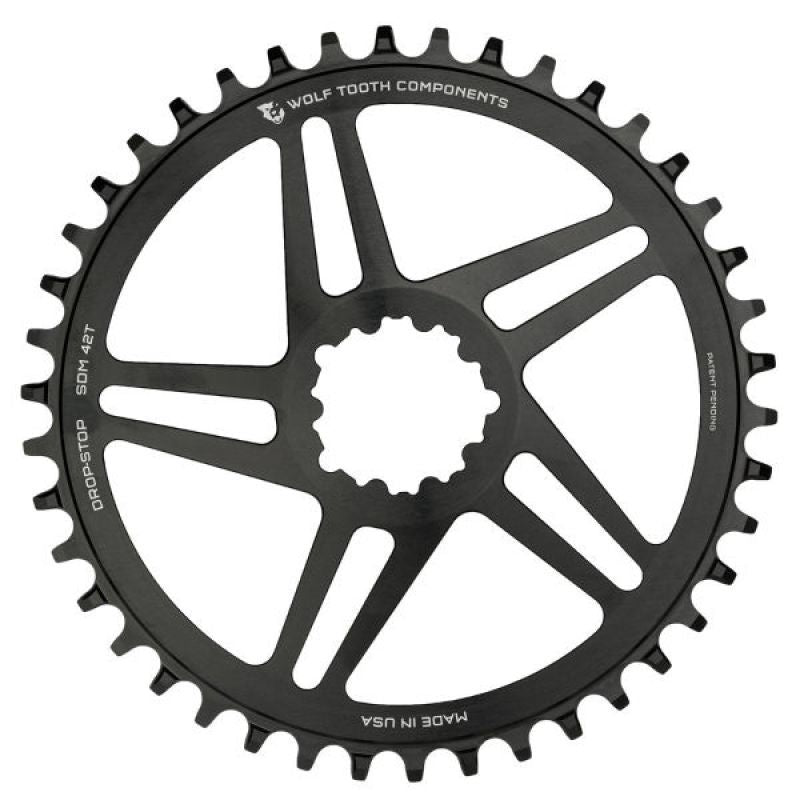 WOLF TOOTH SRAM EAGLE 3-ŚRUBOWY MONTAŻ BEZPOŚREDNI 1X 11/12S 42 ZĘBY ZĘBATKA DROP-STOP B