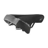 SELLE ITALIA ST 3 S SADDLE WITH FEC ALLOY SOFT-TEK FRAME, BLACK