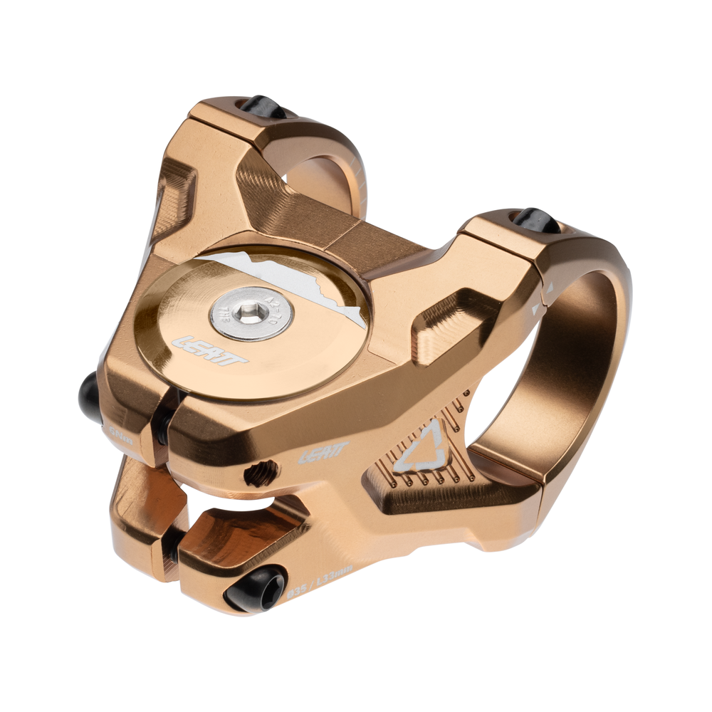 ATTACCO MANUBRIO LEATT STEM GRAVITY 6.0 33MM BRONZE