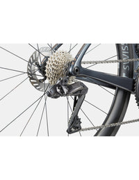 BICI CANNONDALE SUPERSIX EVO 2 TUNGSTEN BLUE DERAGLIATORE