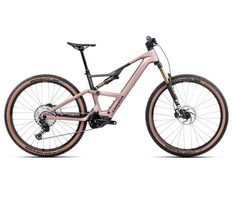 BICI ORBEA RISE SL M10 420W ROSA PROFILO