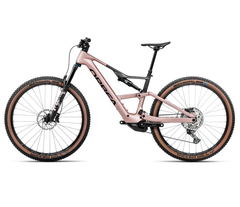 BICI ORBEA RISE SL M20 630W PINK PROFILO