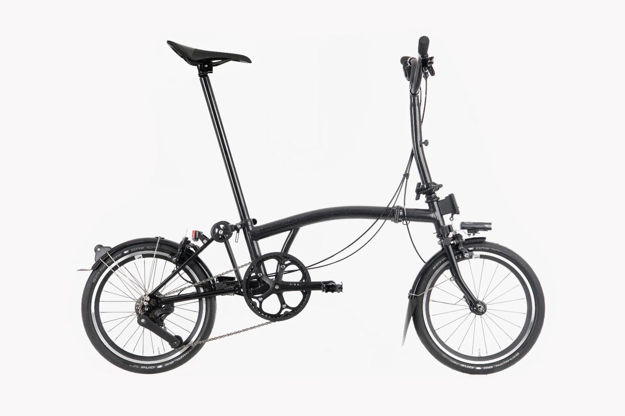 BICICLETA PLEGABLE BROMPTON P-LINE URBAN 4 VELOCIDADES TALLA MEDIUM
