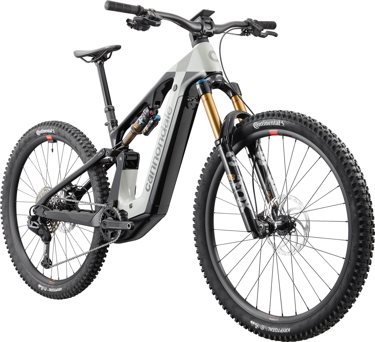 BICI CANNONDALE MOTERRA 1 TIGER SHARK FRONTE