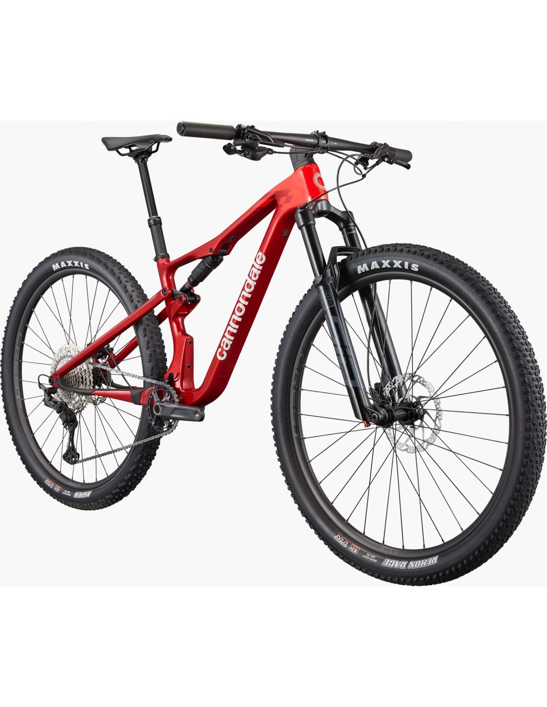 BICI CANNONDALE SCALPEL 4 METALLIC RED FRONTE