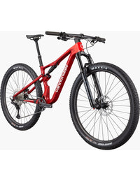 BICI CANNONDALE SCALPEL 4 METALLIC RED FRONTE