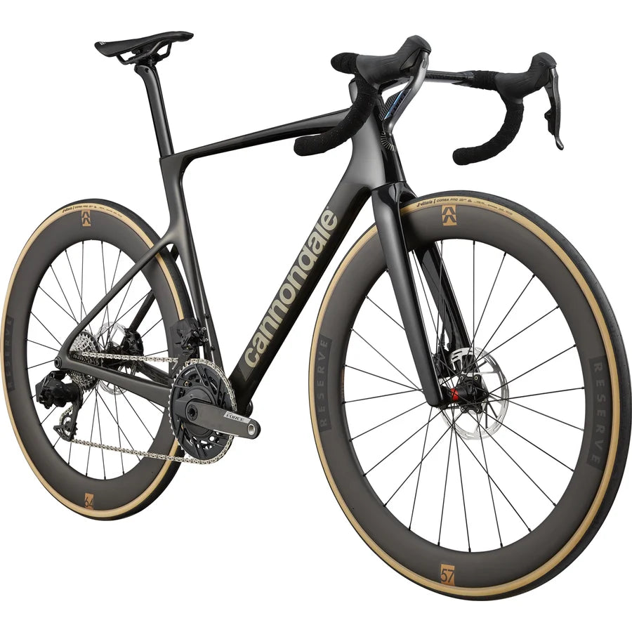 BICI CANNONDALE SUPERSIX EVO 1 GLOSS BLACK FRONTE