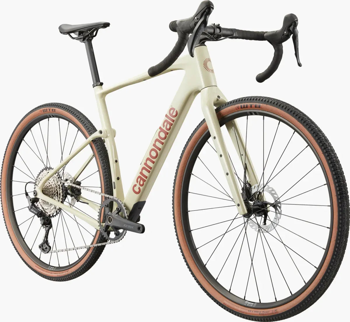 BICI CANNONDALE TOPSTONE CARBON 3 GRX 1X MOONROCK FRONTE