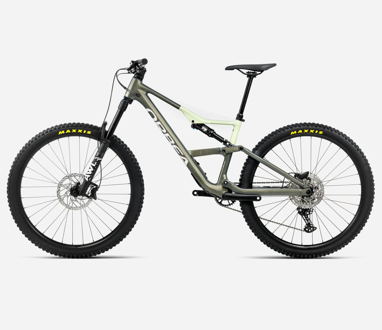 BICI ORBEA OCCAM LT H30 SPACESHIP GREEN PROFILO