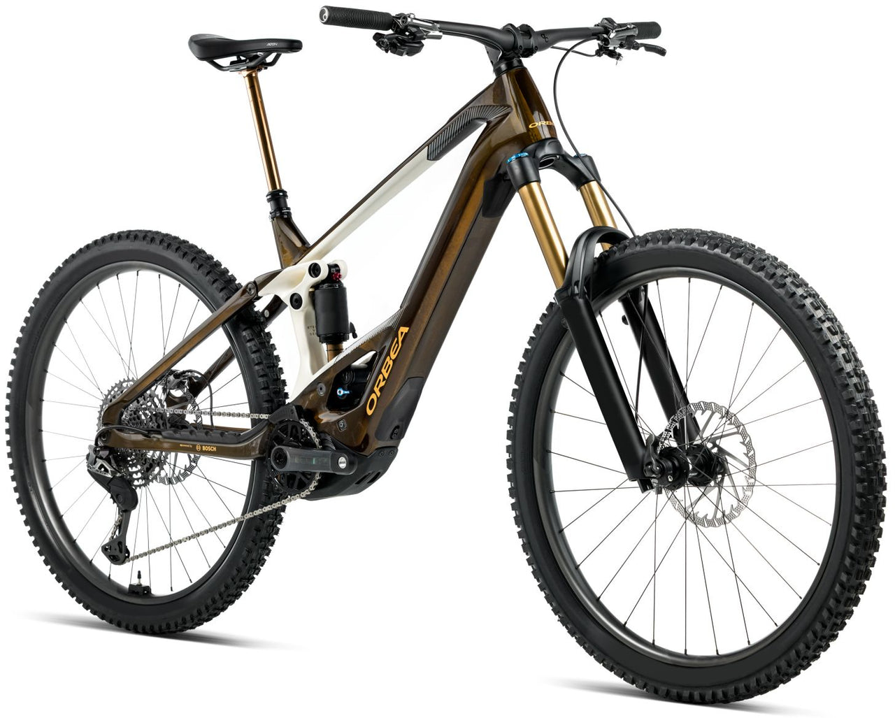 BICI ORBEA WILD M10 MX CARAMEL FRONTE