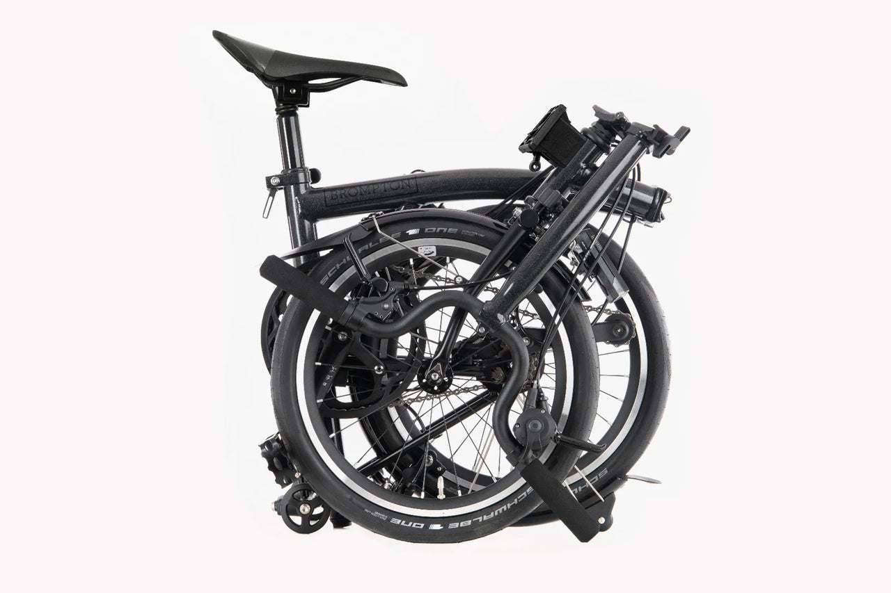 BICICLETA PLEGABLE BROMPTON P-LINE URBAN 4 VELOCIDADES TALLA MEDIUM