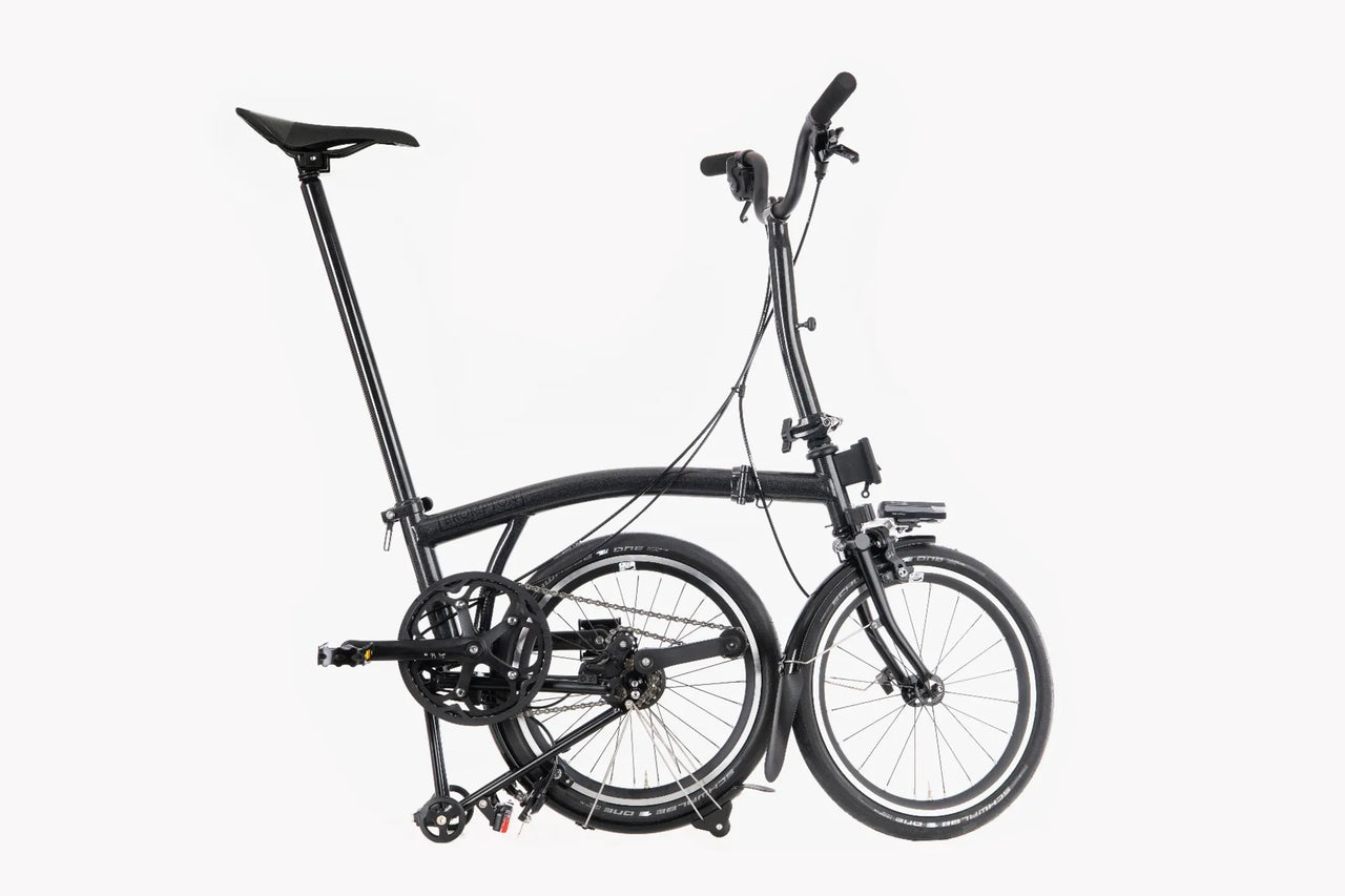 BICICLETA PLEGABLE BROMPTON P-LINE URBAN 4 VELOCIDADES TALLA MEDIUM