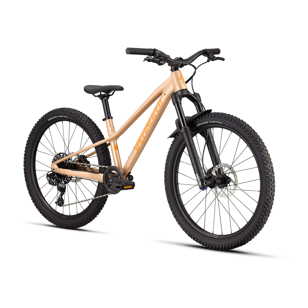 BICI SPECIALIZED BAMBINO RIPROCK COMP 24 ORANGE FRONTE