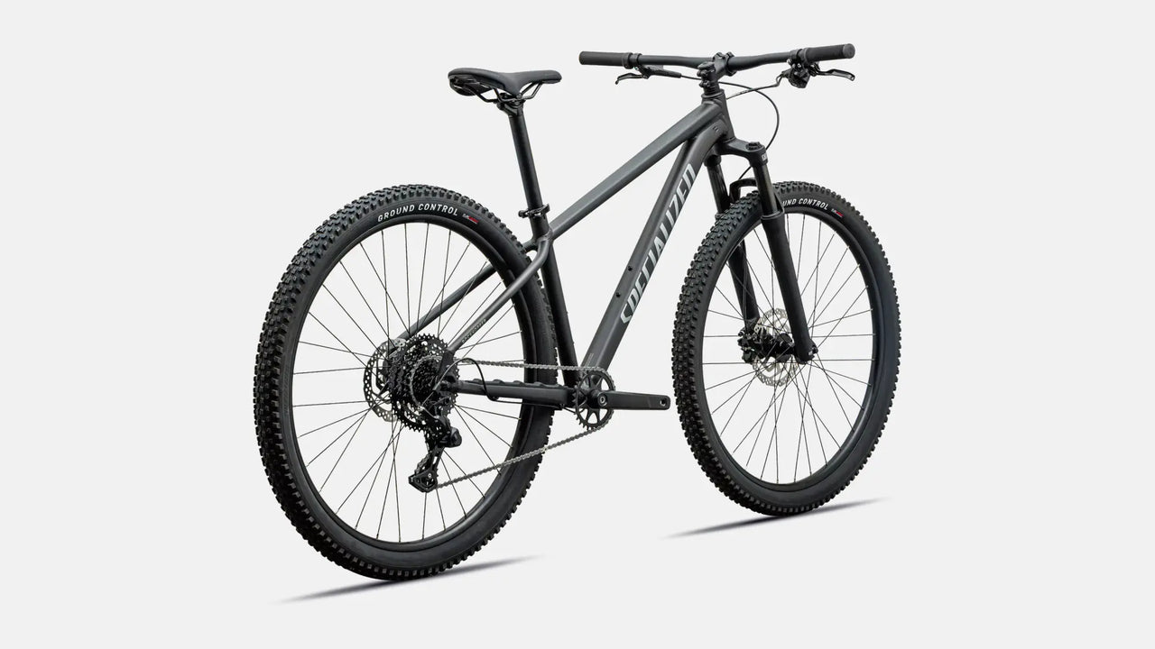 BICI SPECIALIZED ROCKHOPEPR SPORT 2027 27.5 SATIN METALLIC OBSIDIAN RETRO