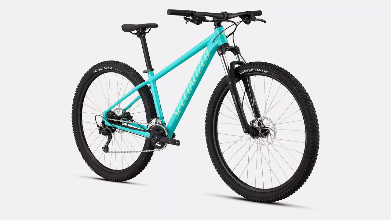 BICI SPECIALIZED ROCKHOPPER BASE 29 2026 GLOSS LAGUNE BLUE FRONTE
