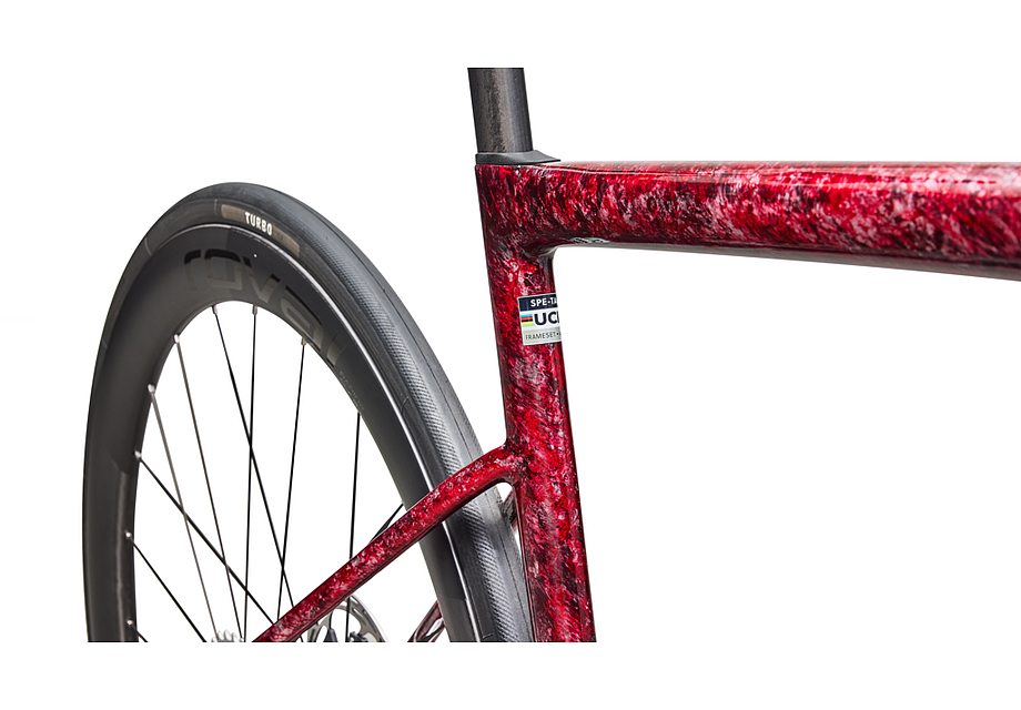 BICI SPECIALIZED S-WORKS TARMAC SL8 RED DETTAGLIO