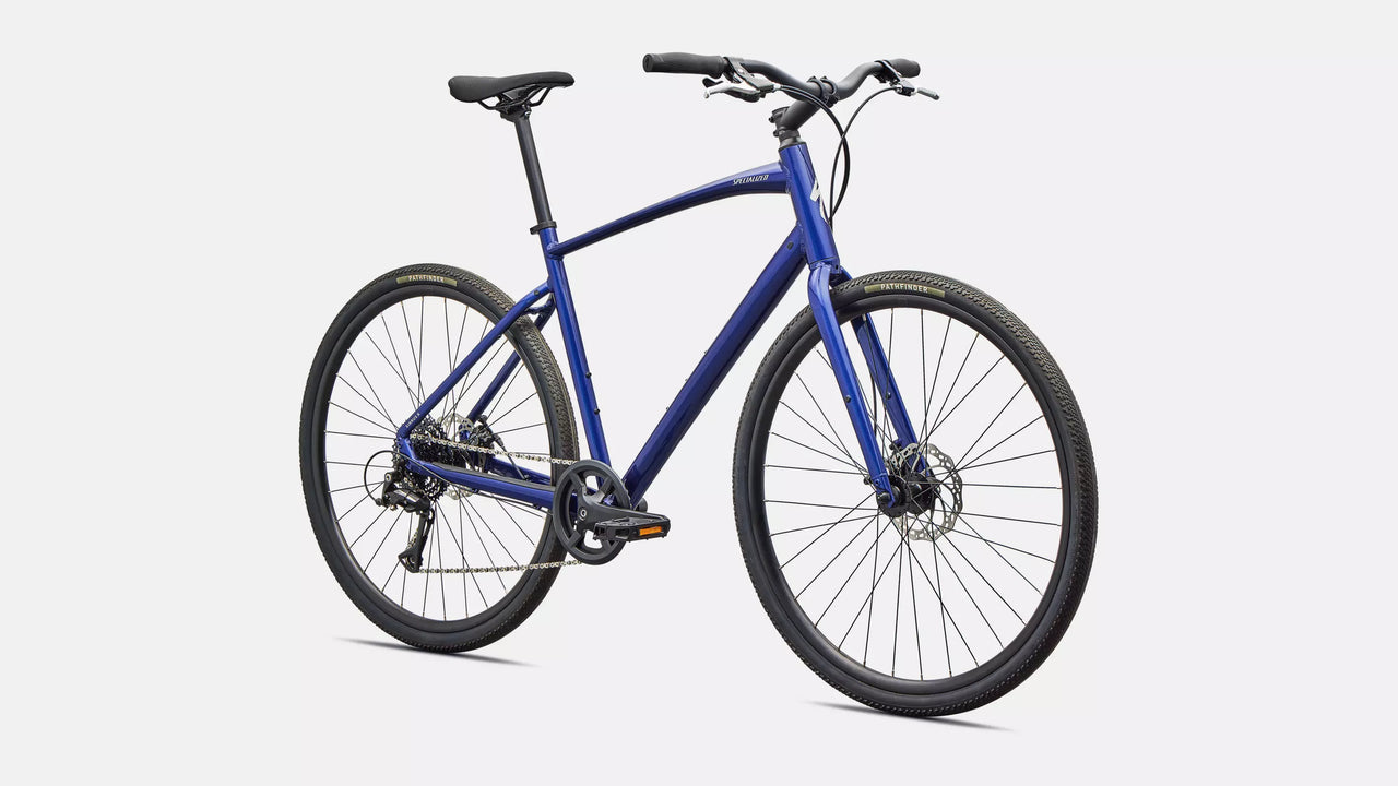 BICI SPECIALIZED SIRRUS X 1.0 BLUE FRONTE