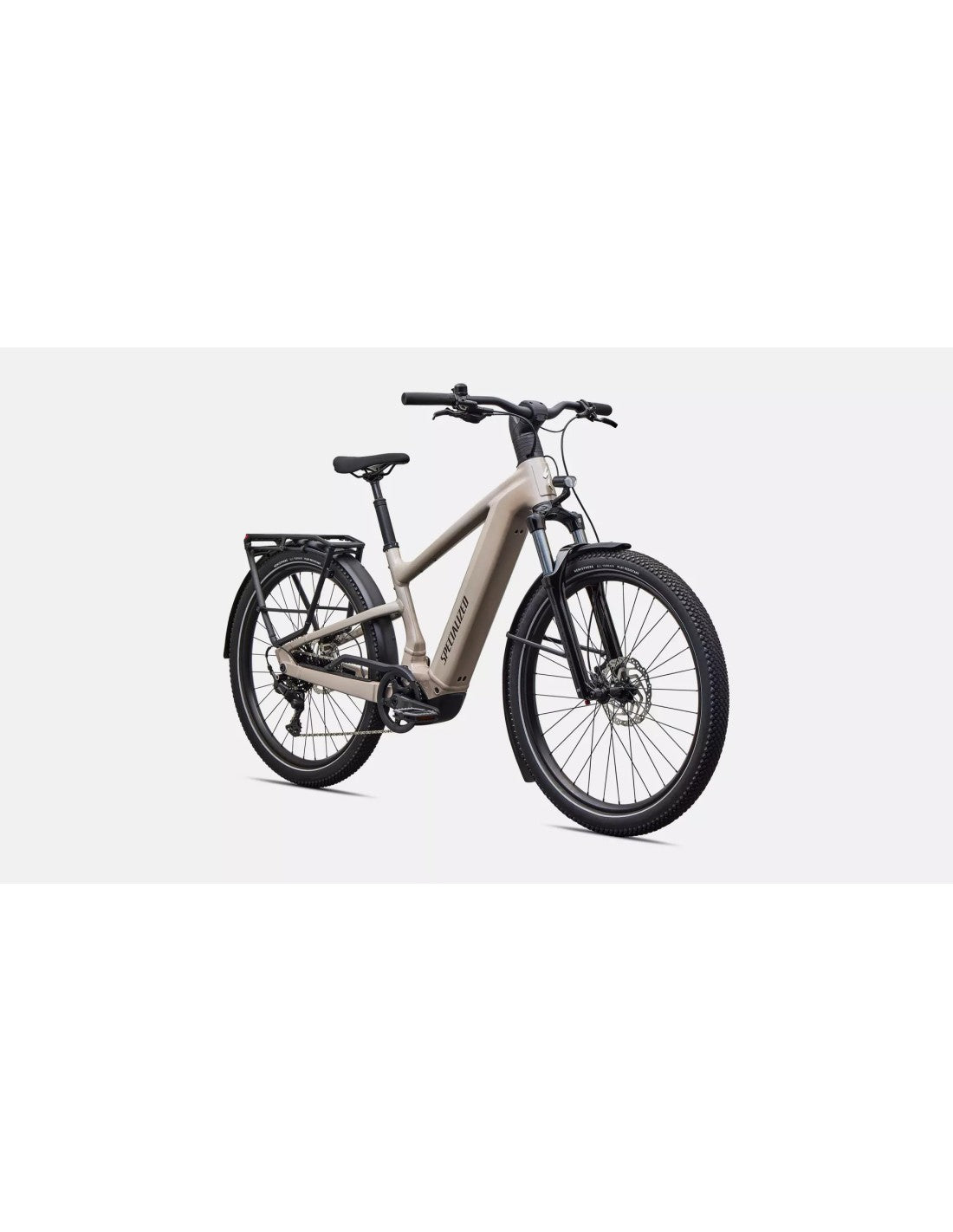 BICI SPECIALIZED TURBO VADO 3 4.0 GLOSS SAND STONE METALLIC FRONTE