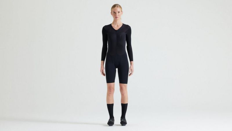 BODY SPECIALIZED DONNA S-WORKS AERO SKINSUIT LS fronte