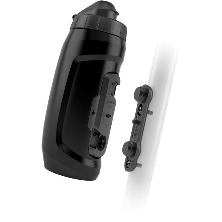 BORRACCIA FIDLOCK TWIST BOTTLE 590 + BIKE BASE BLACK