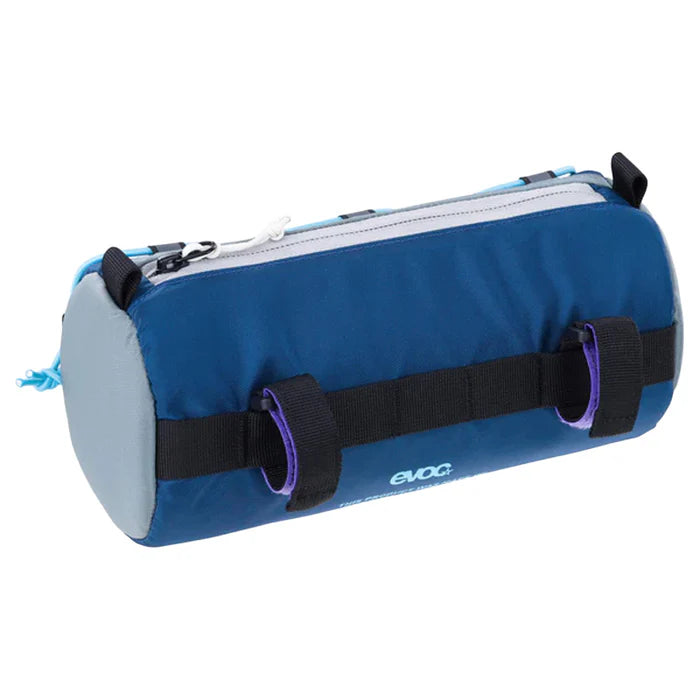 BORSA DA MANUBRIO EVOC HANDLEBAR ROLL BLUE RETRO