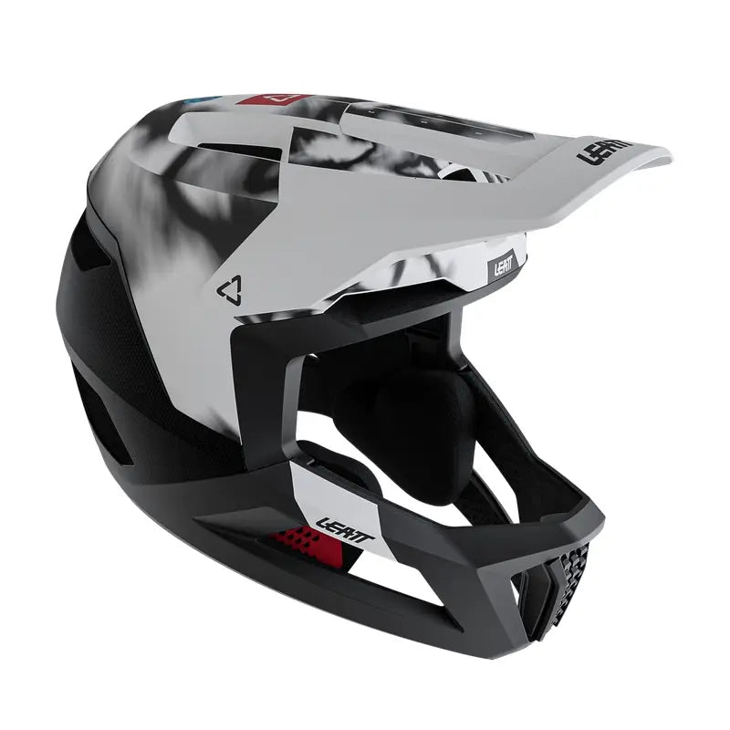 CASCO LEATT MTB GRAVITY 5.0 WHITE