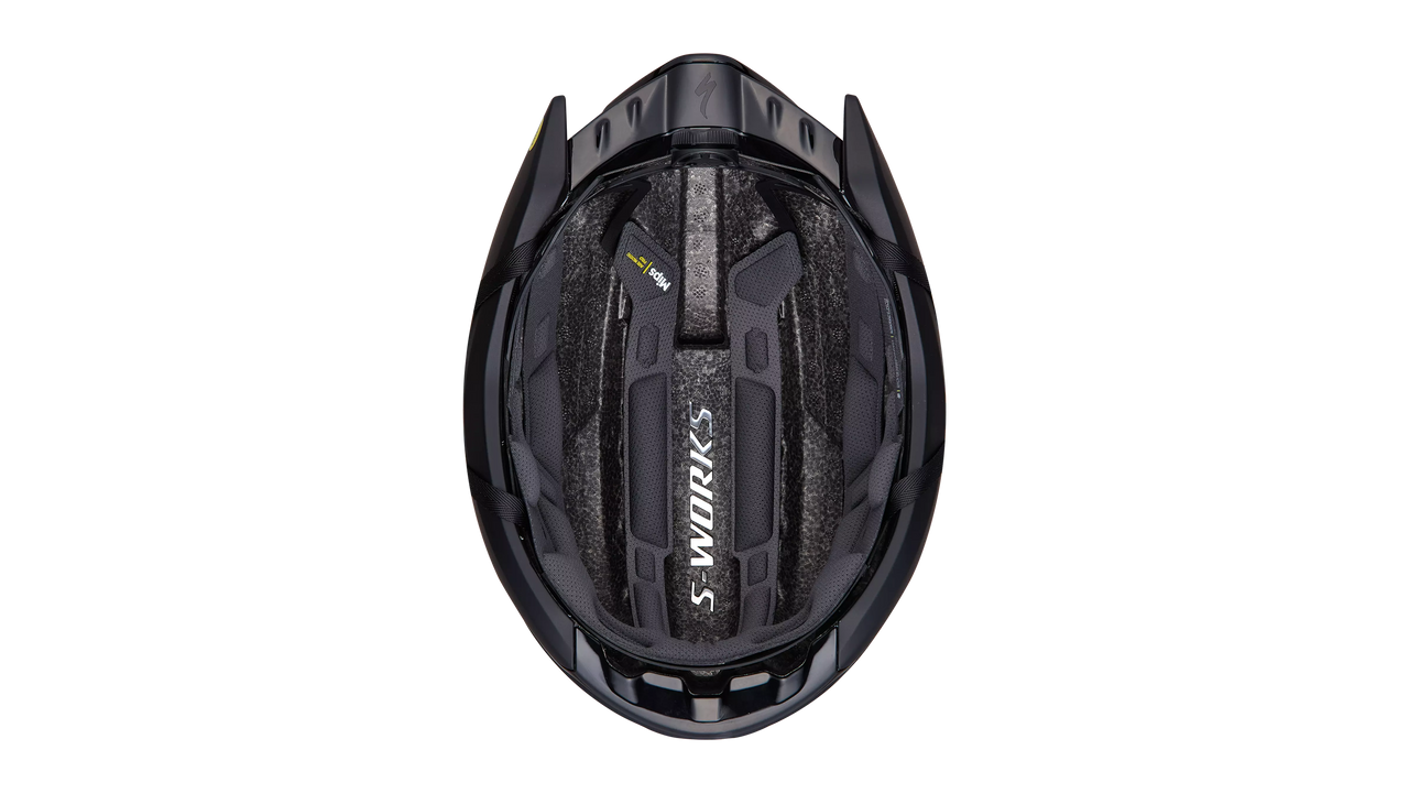 CASCO SPECIALIZED S-WORKS EVADE 4 BLACK INTERNO