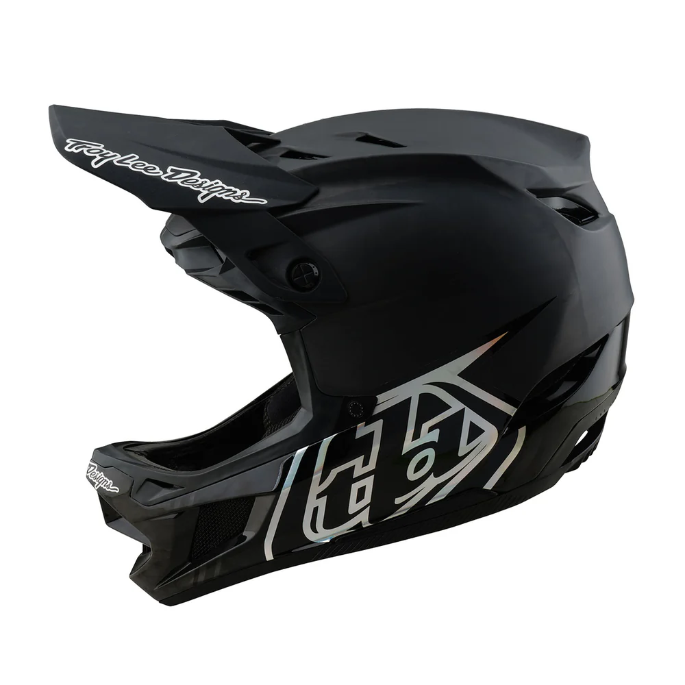 TROY LEE DESIGNS D4 CARBON STEALTH MIPS HELMET