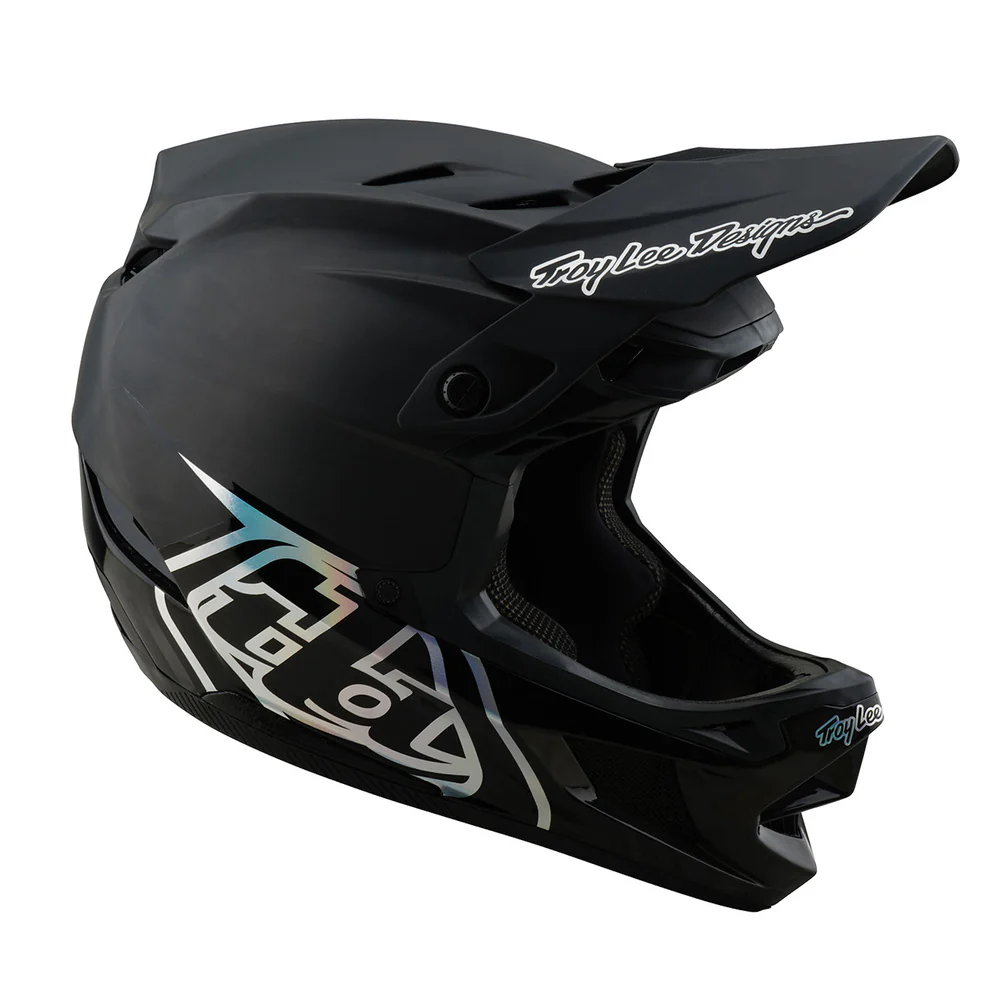 TROY LEE DESIGNS D4 CARBON STEALTH MIPS HELMET