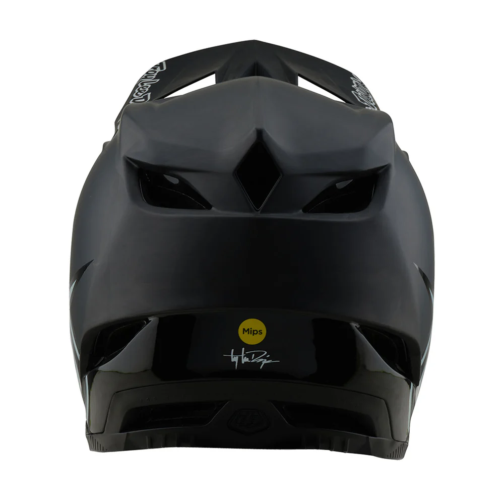 TROY LEE DESIGNS D4 CARBON STEALTH MIPS HELMET