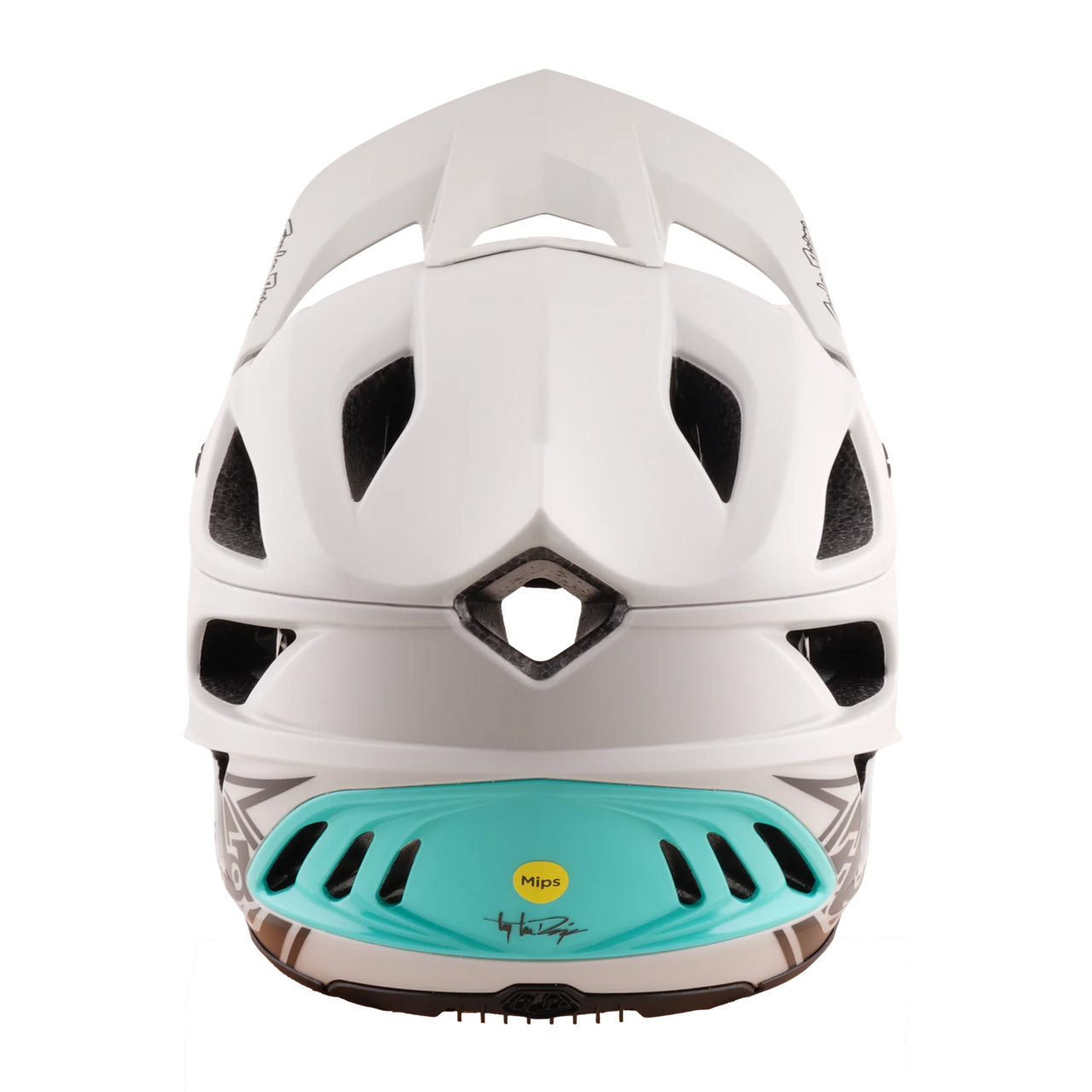 CASCO TROY LEE DESIGNS STAGE STUNT DRONE WHITE RETRO